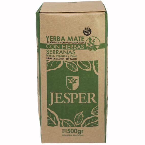 Yerba Mate Jesper con Hierbas 500gr