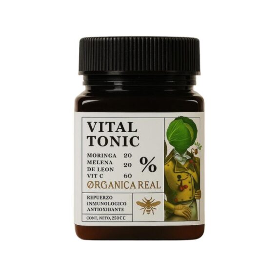 Vital Tonic (Moringa Melena de Leon Vit C Organica Real x 250 gr.