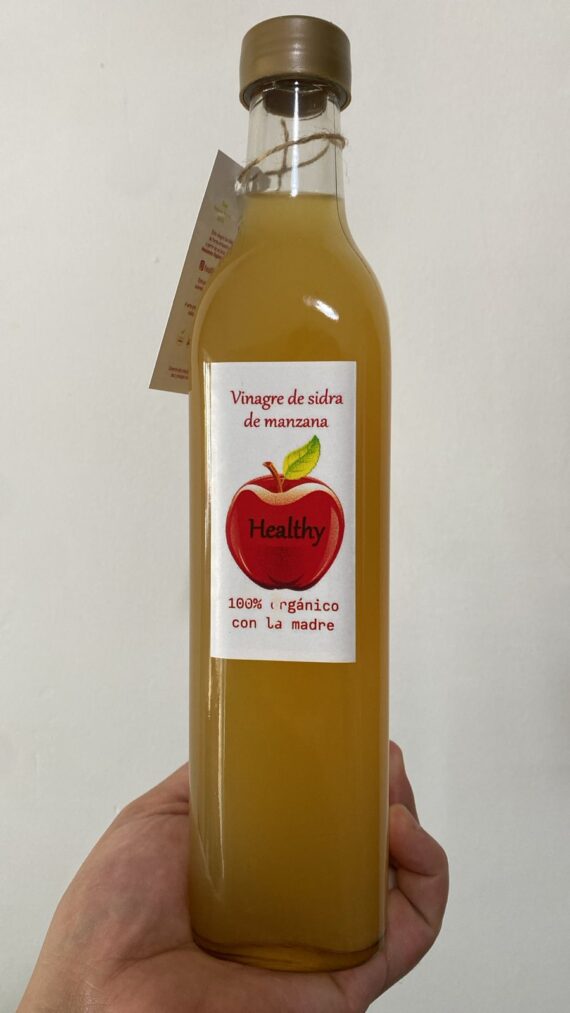 vinagre de sidra de manzana organico 500ml